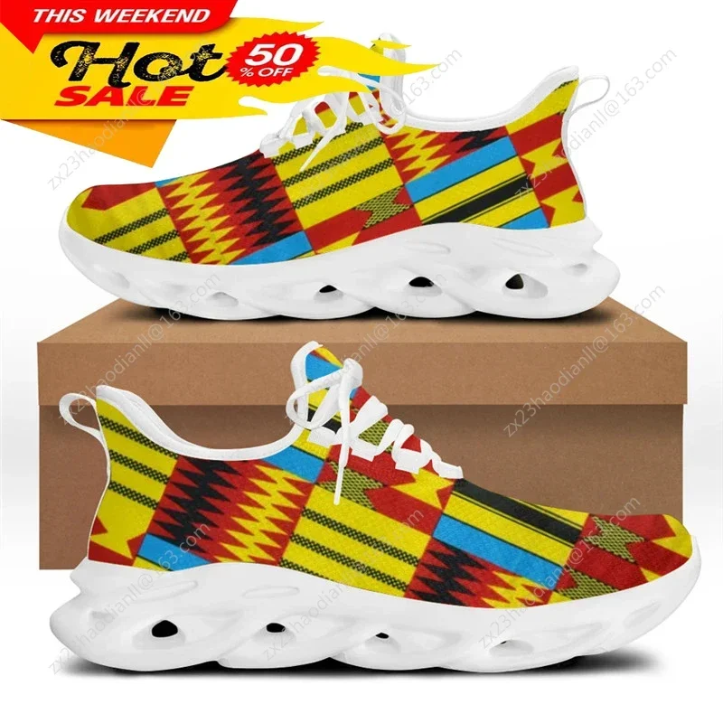 African Ethnic Tribal Pattern  - Running Shoes Women ulasan dan harga