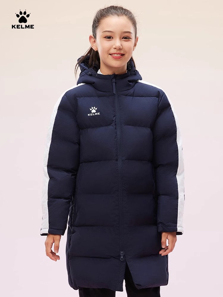 KELME Kid Winter Jacket Long S - Running Gear Kids ulasan dan harga
