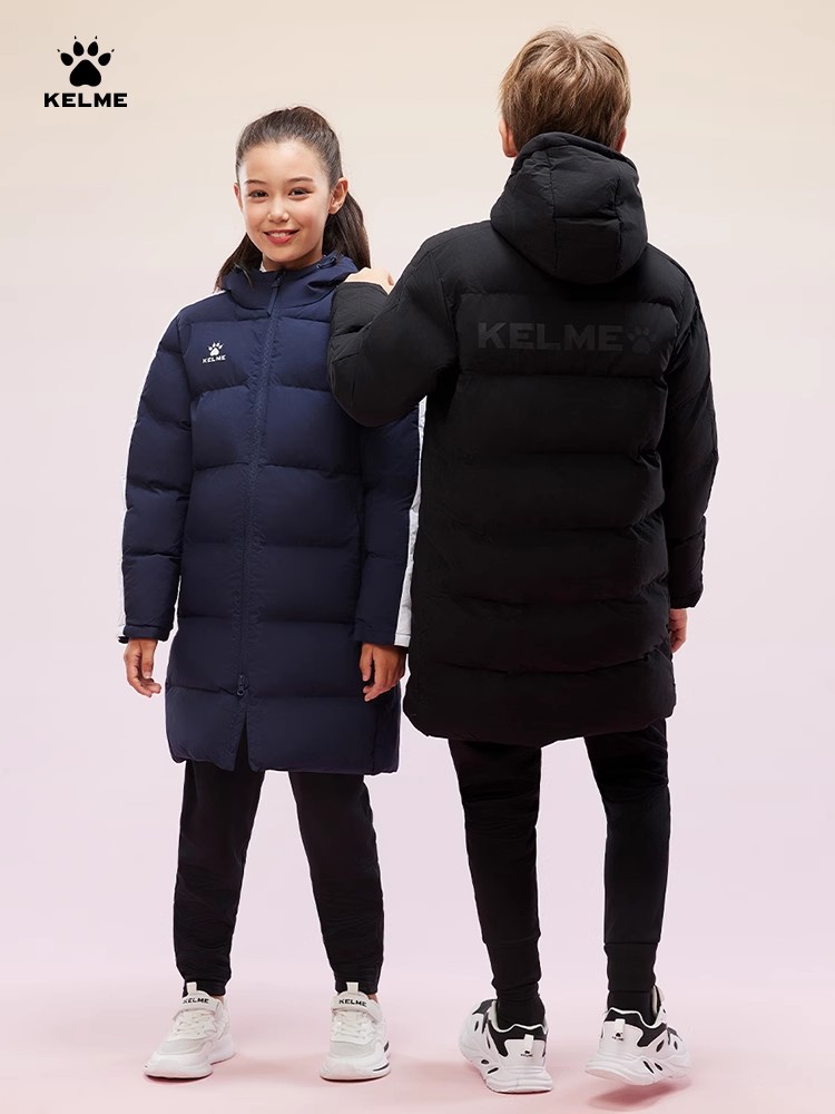 KELME Kid Winter Jacket Long S - Running Gear Kids ulasan dan harga