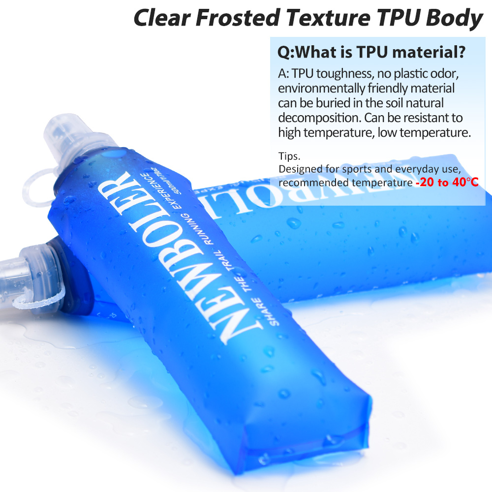 250/500/750ML Water Bottle TPU - Hydration Vest ulasan dan harga