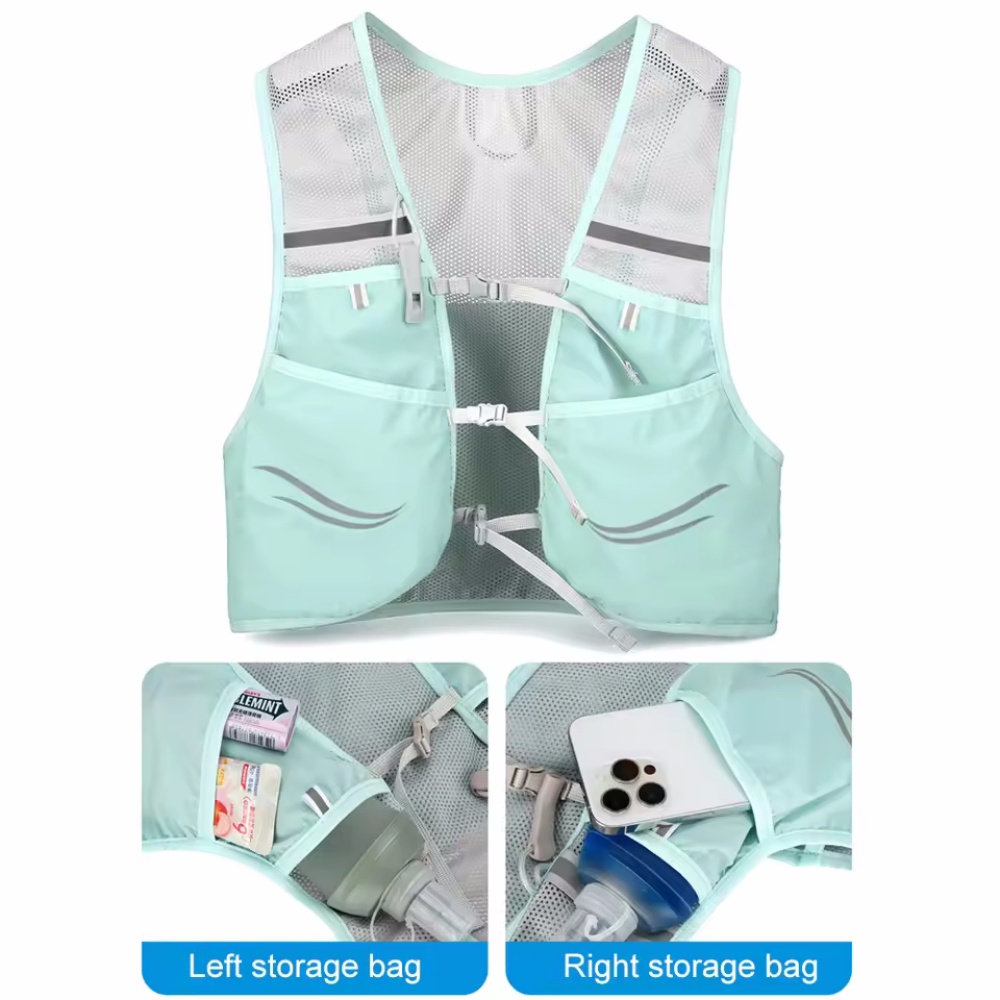 Reflective Running Vest Hydrat - Hydration Vest ulasan dan harga
