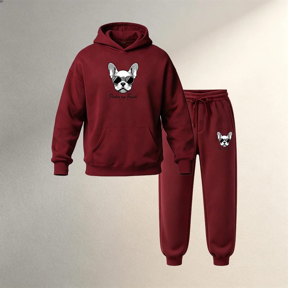 Men's Clothing Hoodies Sets 2  - Joggers Pants ulasan dan harga
