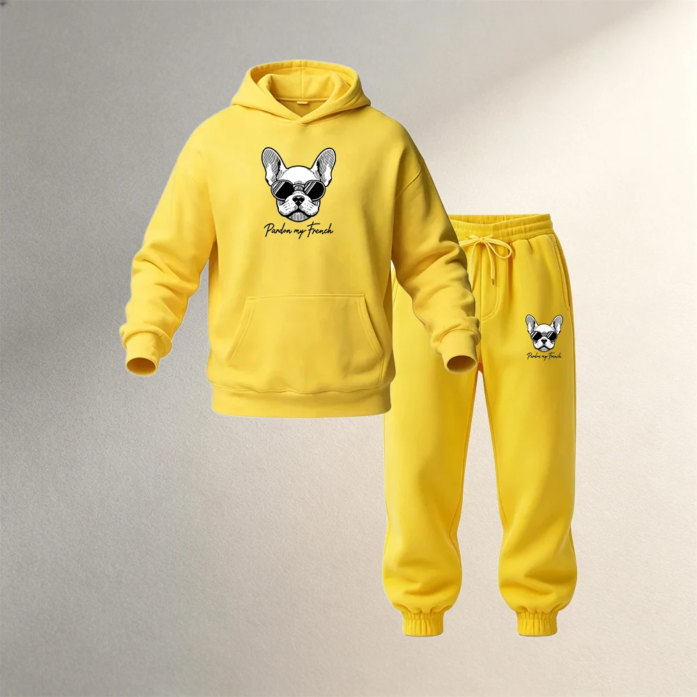 Men's Clothing Hoodies Sets 2  - Joggers Pants ulasan dan harga