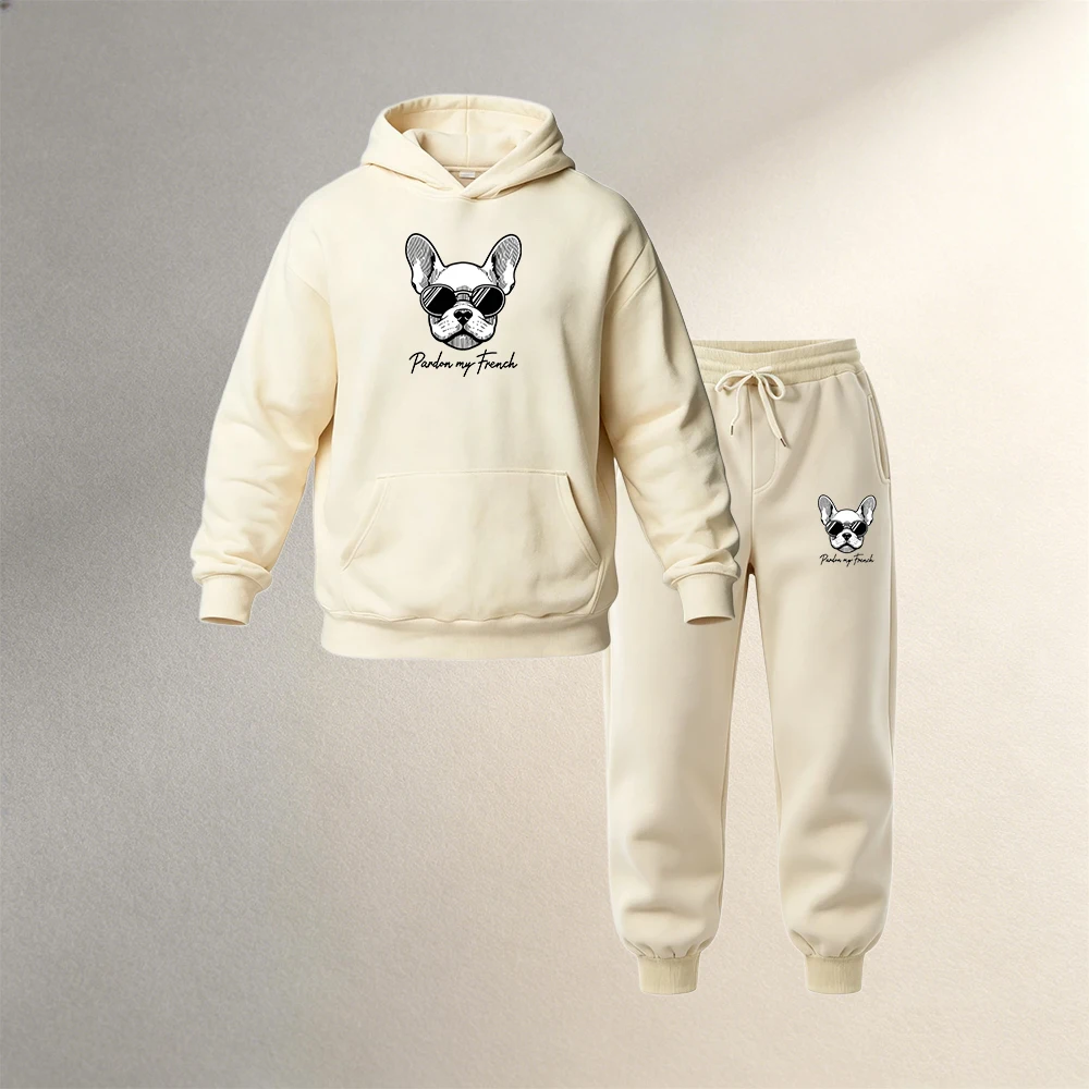 Men's Clothing Hoodies Sets 2  - Joggers Pants ulasan dan harga