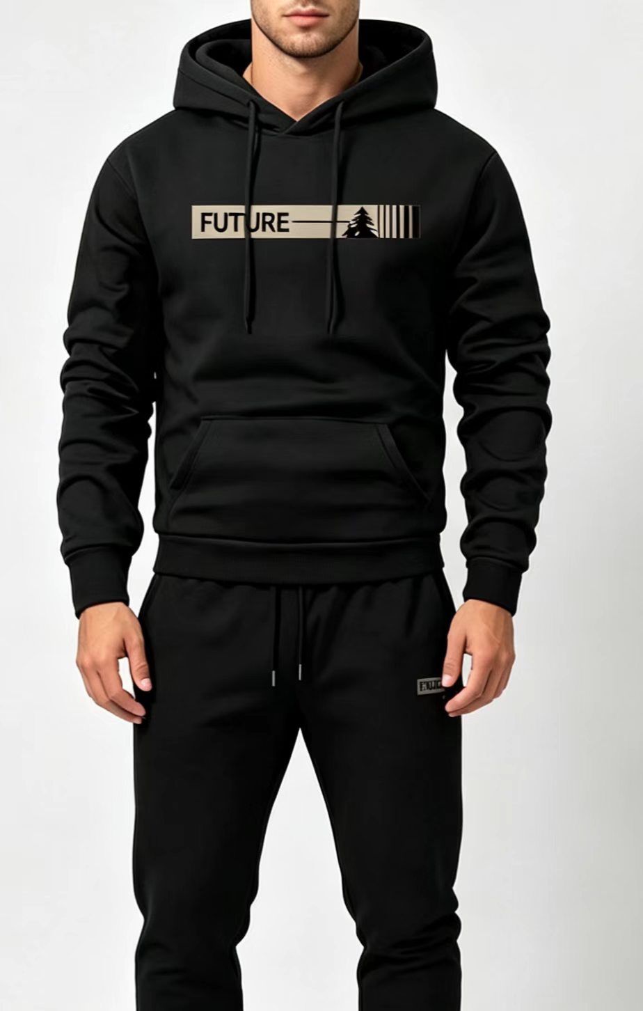 Men 2 Piece Tracksuit FUTURE P - Joggers Pants ulasan dan harga