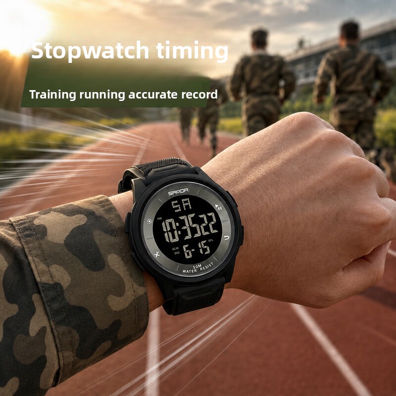 Multifunctional Tactical Digit - Running Watch ulasan dan harga