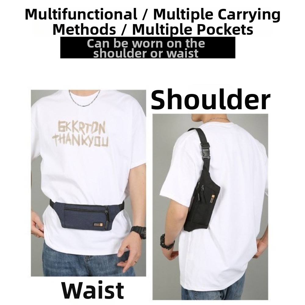 New Oxford Cloth Men Waist Pac - Running Belt ulasan dan harga