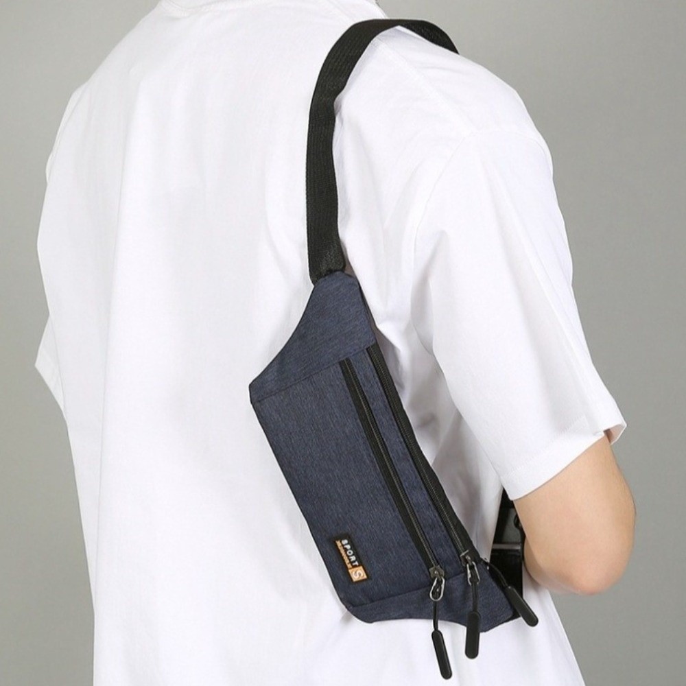 New Oxford Cloth Men Waist Pac - Running Belt ulasan dan harga