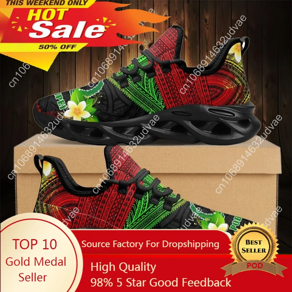 Polynesian Pohnpei Plumeria De - Running Shoes Women ulasan dan harga