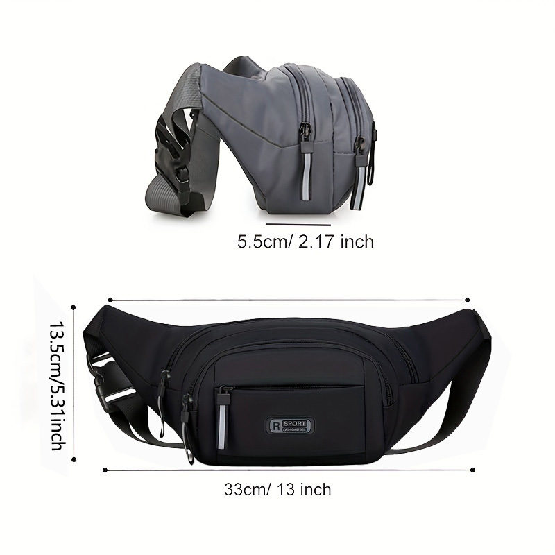 Men Waterproof Waist Bag Multi - Running Belt ulasan dan harga