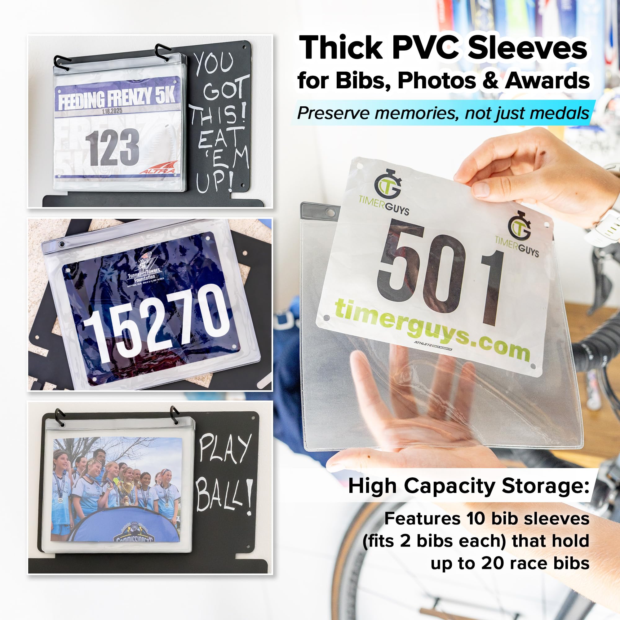 Running Medal Hanger Display,  - Race Bib ulasan dan harga