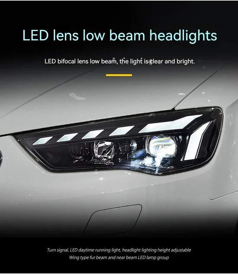 FT Car Lights for Audi A3 Head - Running Headlamp ulasan dan harga
