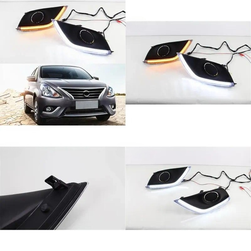 2pcs DRL Daytime Running Light - Running Headlamp ulasan dan harga