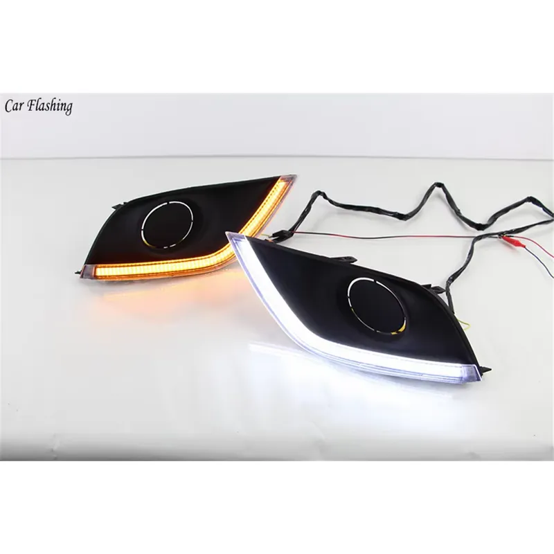 2pcs DRL Daytime Running Light - Running Headlamp ulasan dan harga