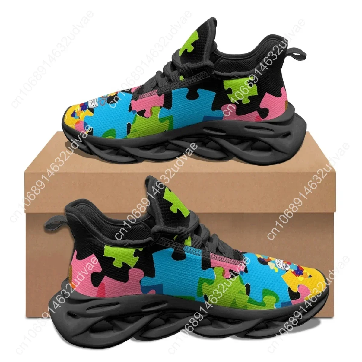 Autism Awareness Sports Runnin - Running Shoes Women ulasan dan harga