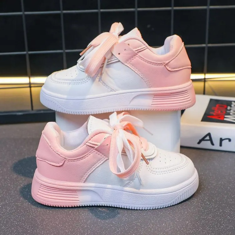 New Women Gradient White Sneak - Running Shoes Women ulasan dan harga