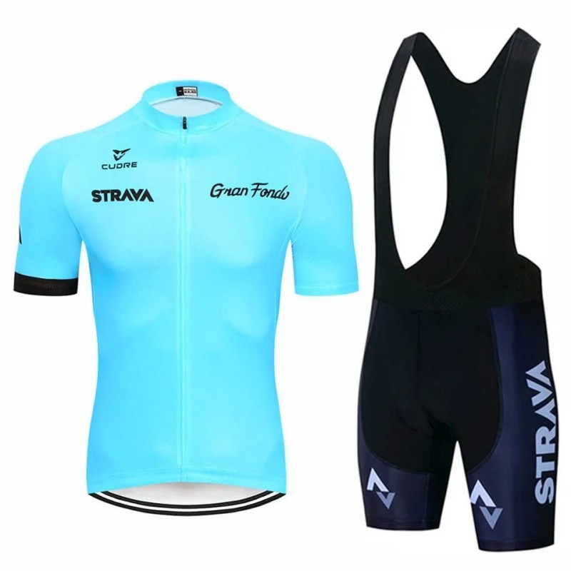 Strava Bike Jersey Set Summer  - Race Bib ulasan dan harga