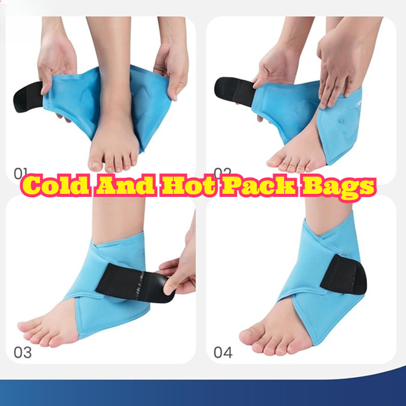 Soft Gel Ankle Ice Pack Hot Co - Ankle Brace ulasan dan harga