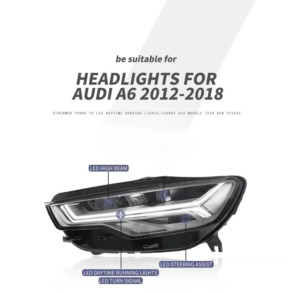 A6 C7 A6L 2012-2018 Upgrade He - Running Headlamp ulasan dan harga