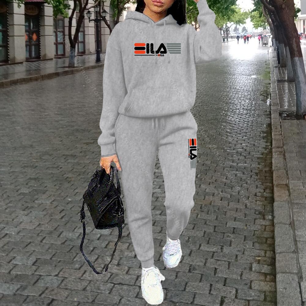 Women 2Pcs Urban Tracksuit Hig - Joggers Pants ulasan dan harga